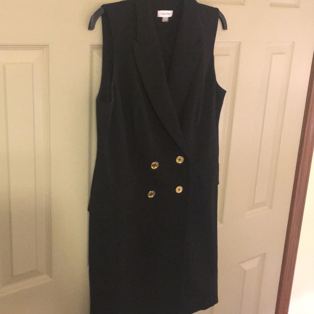 Calvin Klein Black Blazer dress